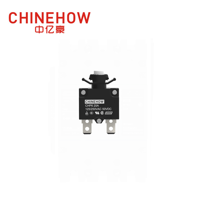 CHP6-8A Zum Zurücksetzen des Leistungsschalters drücken