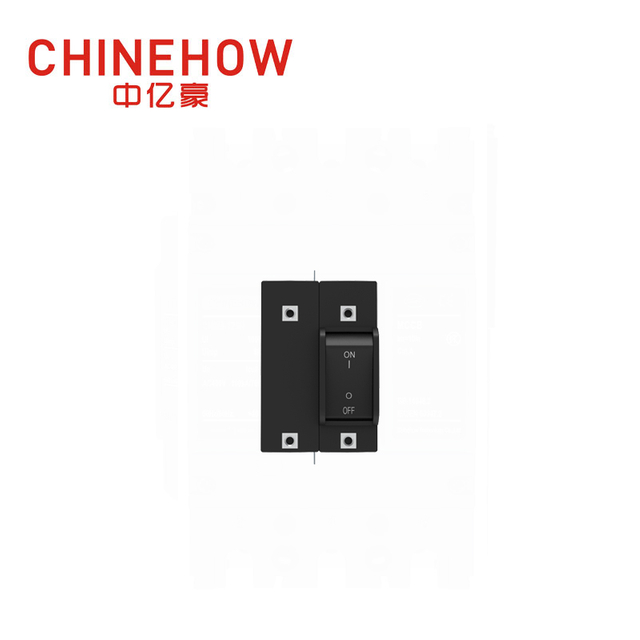 CVP-TH hydraulischer magnetischer Schutzschalter-Winkel-Wippbetätiger mit Schutz und M4-Schraube mit nach oben gerichteten Ösen 2P 