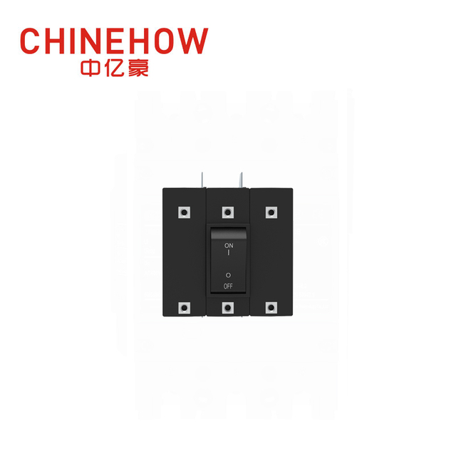 CVP-TH hydraulischer magnetischer Schutzschalter-Winkel-Wippbetätiger mit M4-Schraube mit nach oben gerichteten Ösen 3P 
