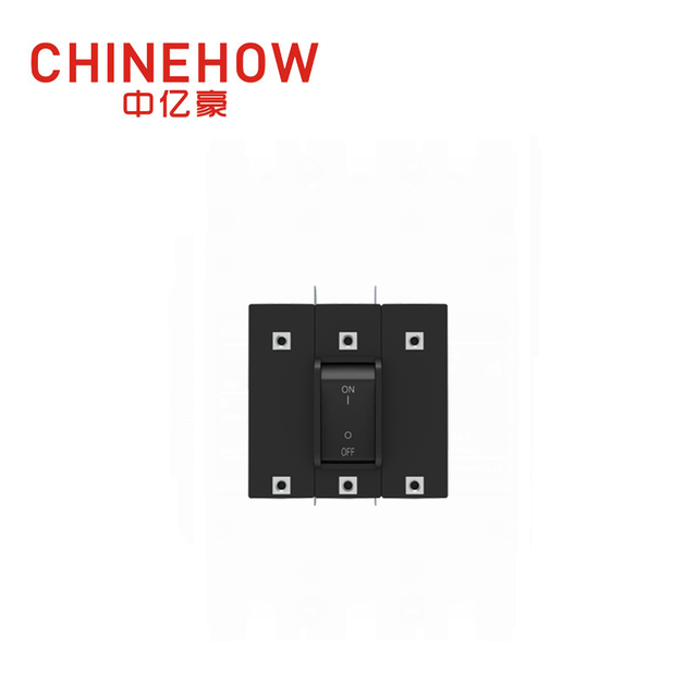 CVP-TH hydraulischer magnetischer Schutzschalter-Winkel-Wippbetätiger mit Schutz und M5-Schraubbus 3P 