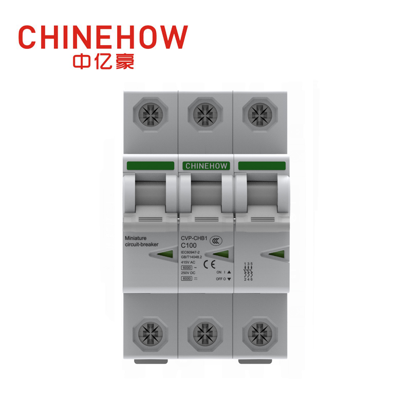 CVP-CHB1 Serie IEC 3P weißer Leitungsschutzschalter