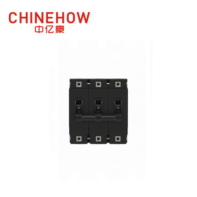 CVP-FR Hydraulischer magnetischer Schutzschalter mit langem Griff pro Einheit mit M6-Bolzen und Alarmschalter 3P 