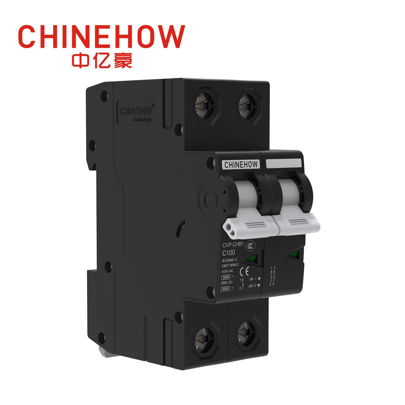 CVP-CHB1 Serie IEC 2P Schwarzer Miniatur-Leistungsschalter