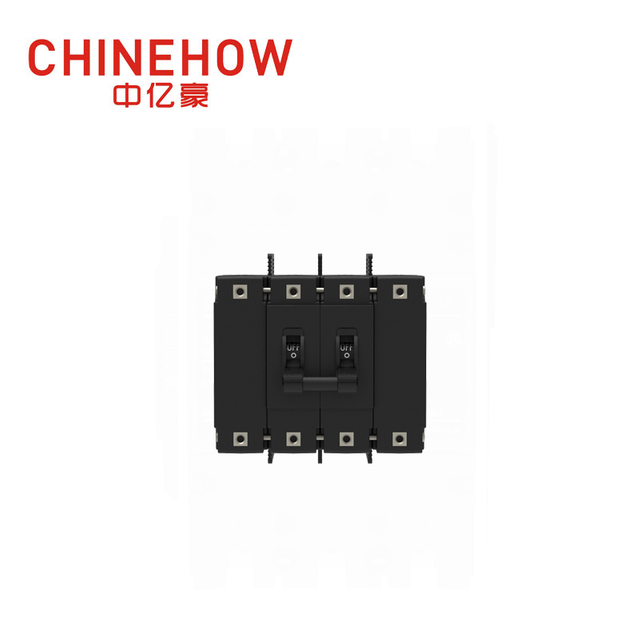 CVP-FR Hydraulischer magnetischer Leistungsschalter, langer Griff, Betätiger pro Einheit mit M6-Bolzen und Klemmenbarrieren, 4P 