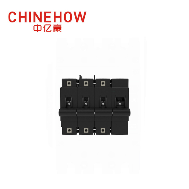 CVP-FR Hydraulischer magnetischer Leistungsschalter mit langem Griffbetätiger mit M6-Bolzen und Klemmenbarrieren 3P + Fernbedienung 