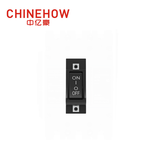 CVP-BM Hudraulic Magnetic Circuit Breaker Angle Rocker With Guard Actuator with Tab(QC250) 1P 